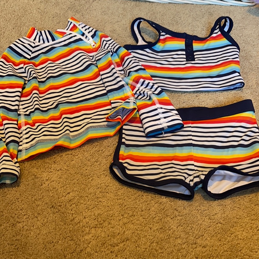 Hanna Andersson size 3 3 piece swim set